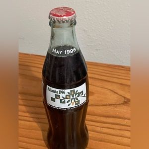Vintage Olympics 1996 Coke bottle